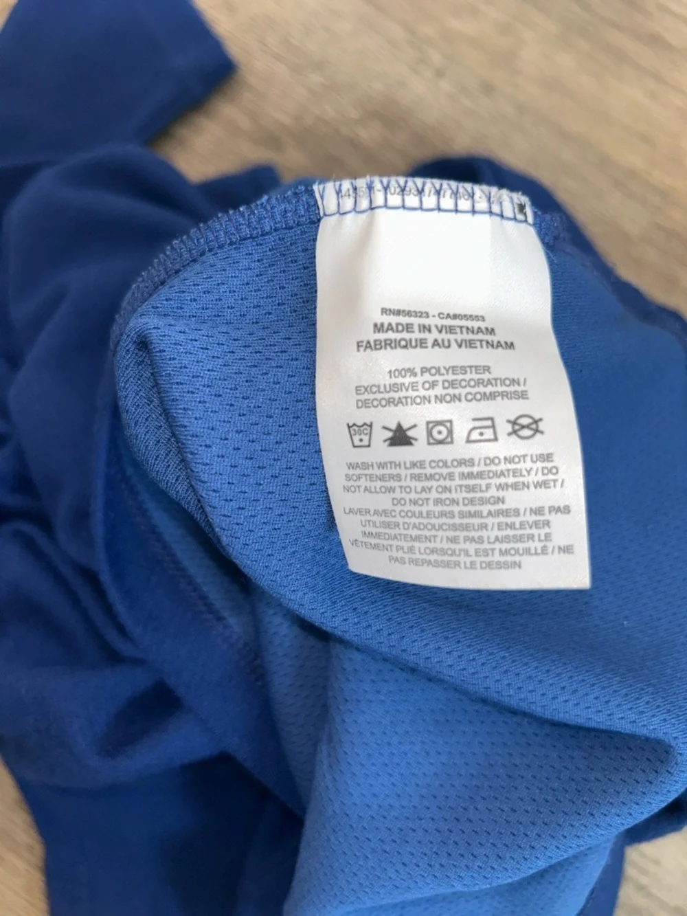 Nike Dri-FIT 1/4 Zip Blue Pullover XL Athletic Long SleeveTraining Top Swoosh